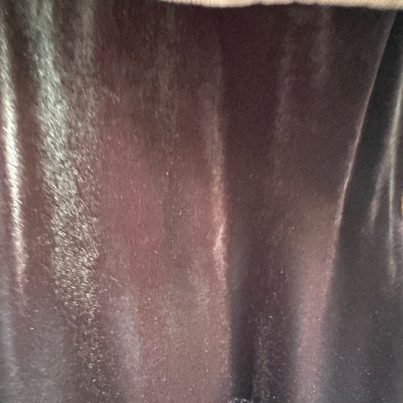 Kiki-O 3T Girls Chic Brown and Blackish Velor Midi Dress with Crew Neck - Picture 4 of 7